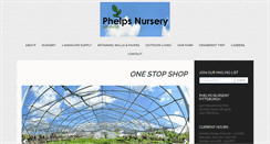 Desktop Screenshot of phelpsnursery.com